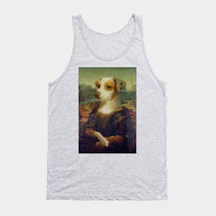 Mona Lisa Jack Russell Tank Top